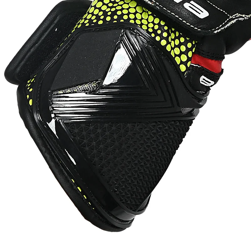 BELA EXTREME MIX KANGAROO GUANTES RACING NEGRO ROJO AMARILLO