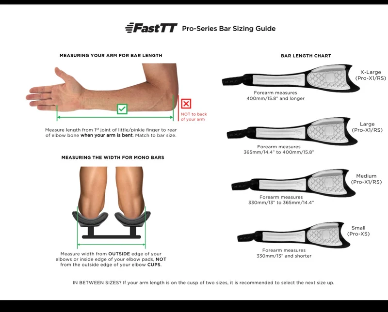 prolongateurs fast tt Pro-X1 Triathlon Mono Aerobar