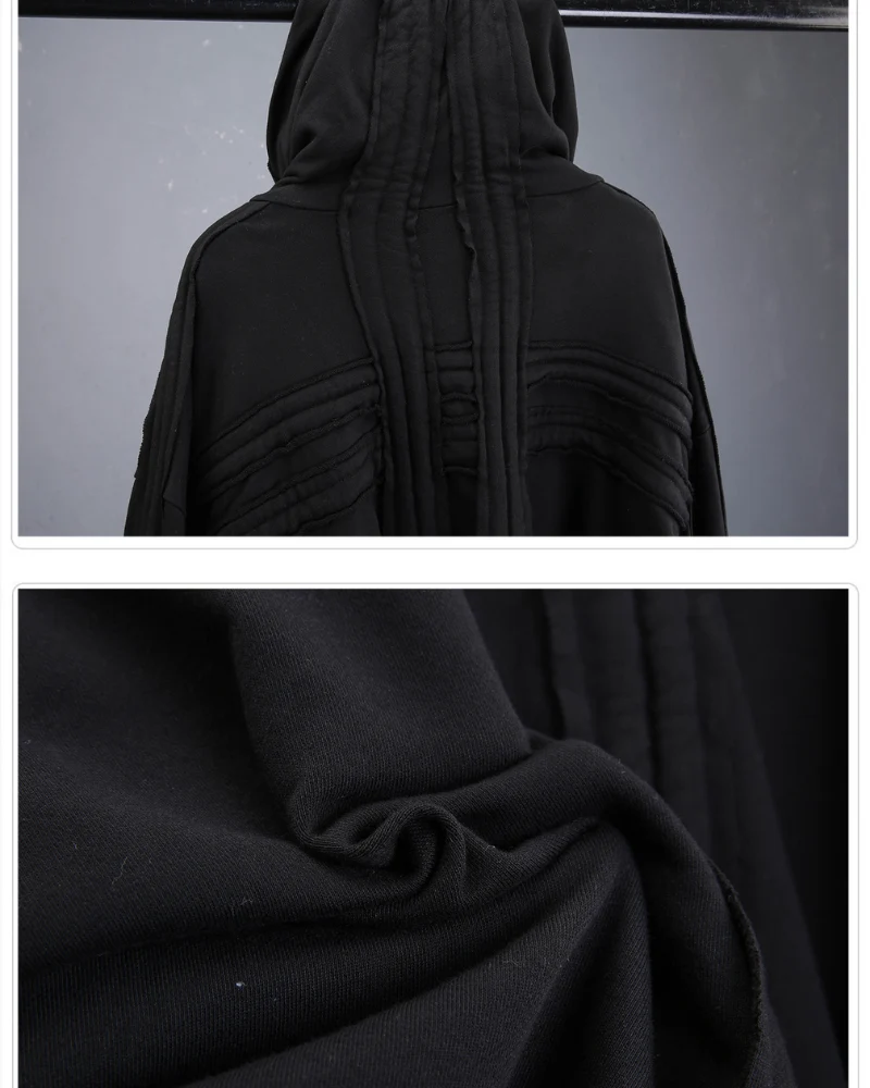 Darkwear Wasteland Distressed Full-Zip Balaclava Hoodie