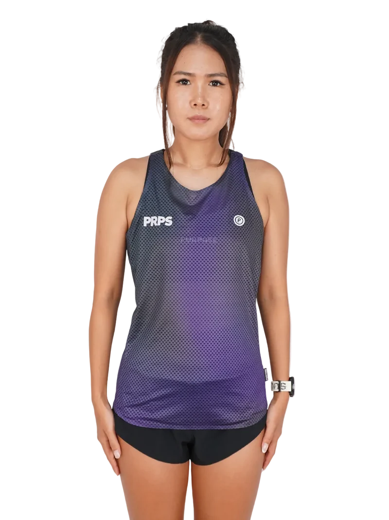 Débardeur de course à pied femme Purpose Borealis Hypermesh PRO violet