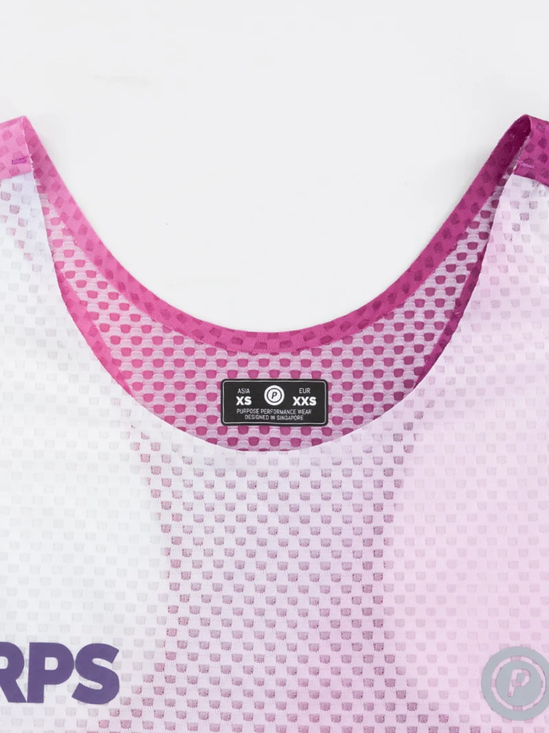 Débardeur de course à pied femme Purpose Borealis Hypermesh PRO rose