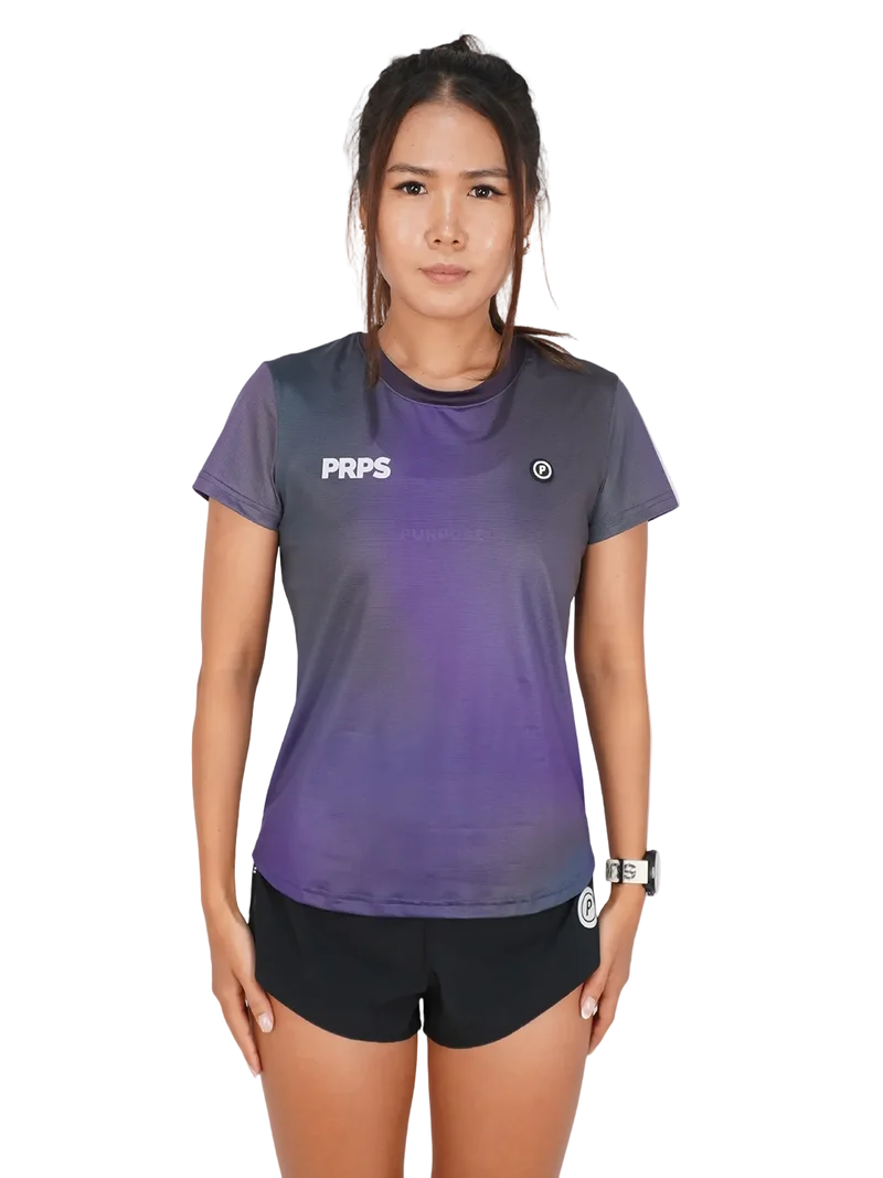 Purpose t-shirt course à pied femme Hypermesh ELITE violet