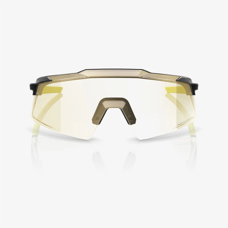 AEROCRAFT - Gloss Metallic Black - Gold Mirror Photochromic Lens