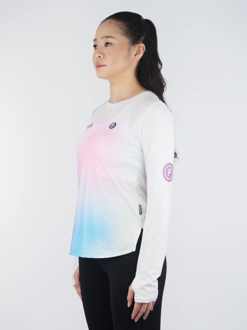 Purpose- T-shirt manche longue femme Hypermesh