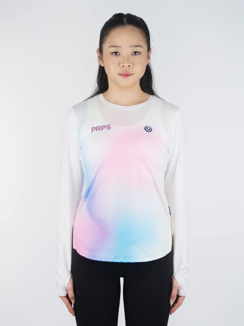Purpose- T-shirt manche longue femme Hypermesh