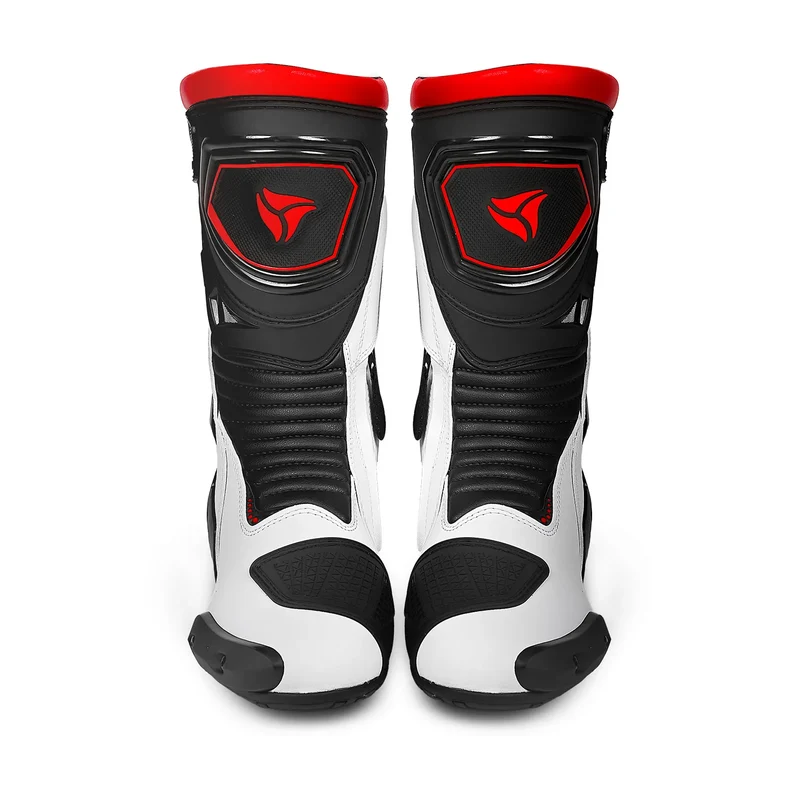 R-TECH TORNADO 2.0 BOTAS DE MOTO NEGRO BLANCO ROJO