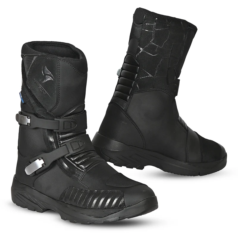 R-TECH TRAVEL BOTAS DE MOTO TOURING NEGRO