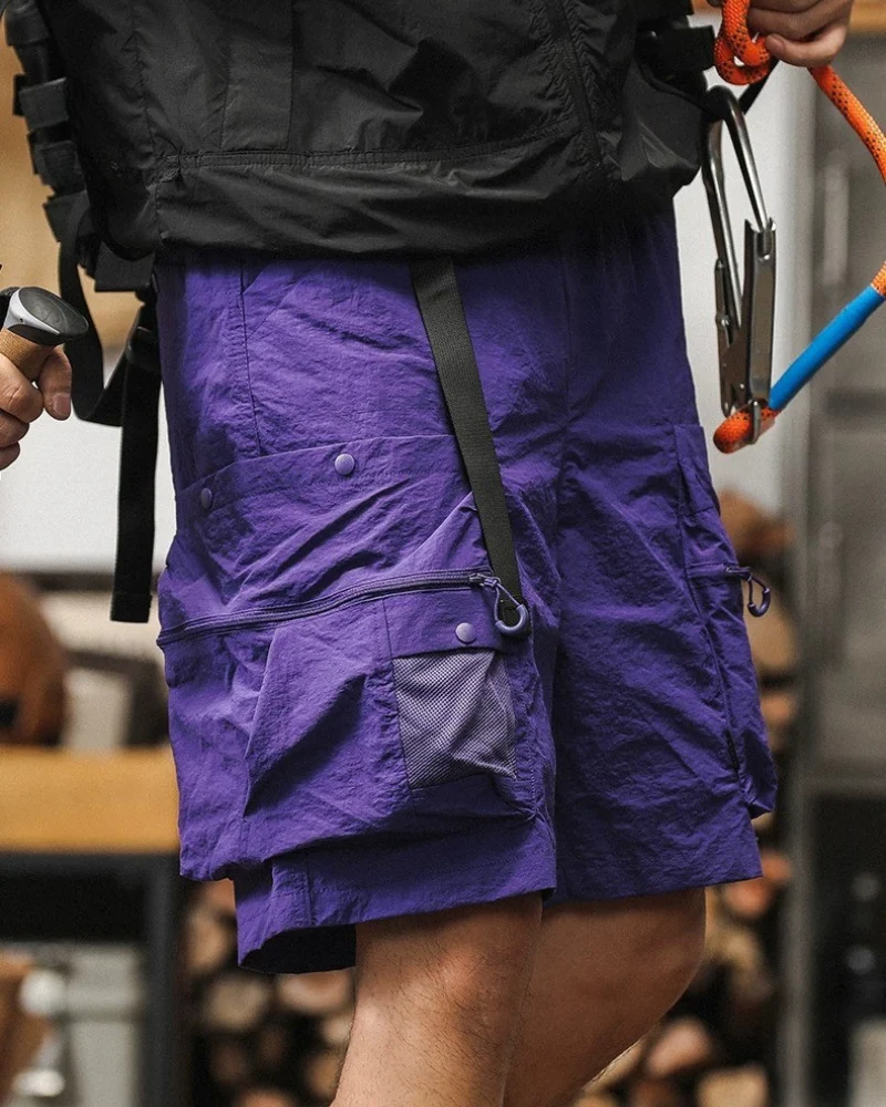 Outdoor Quick-Drying Functional Hiking Cargo Shorts
