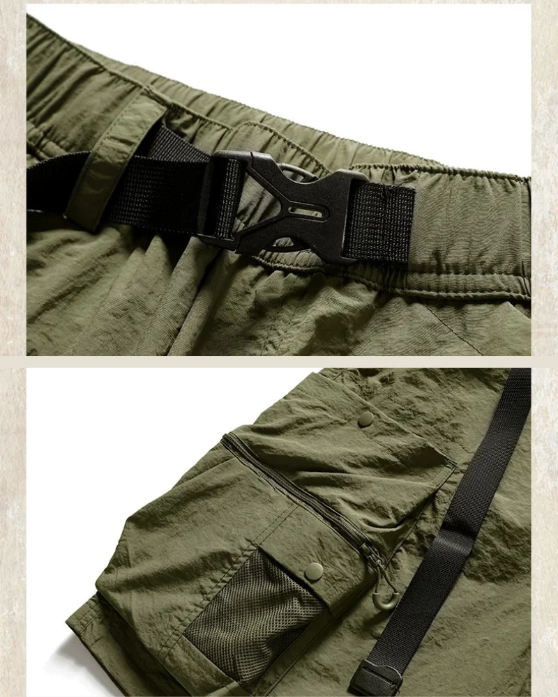 Outdoor Quick-Drying Functional Hiking Cargo Shorts
