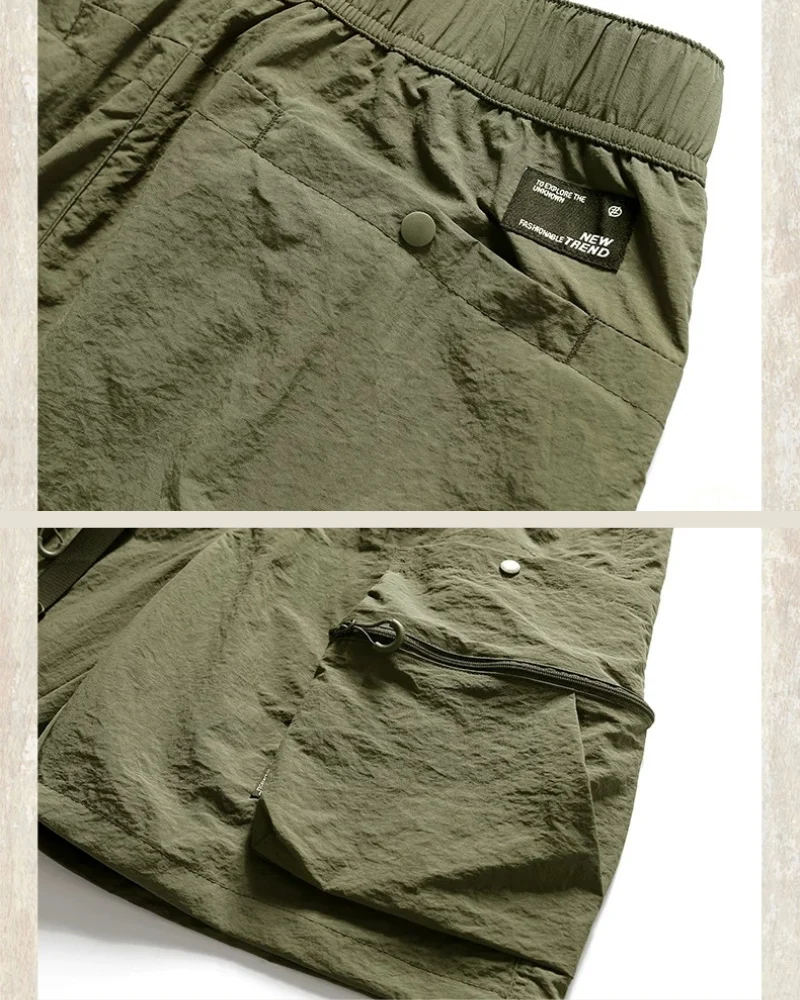 Outdoor Quick-Drying Functional Hiking Cargo Shorts