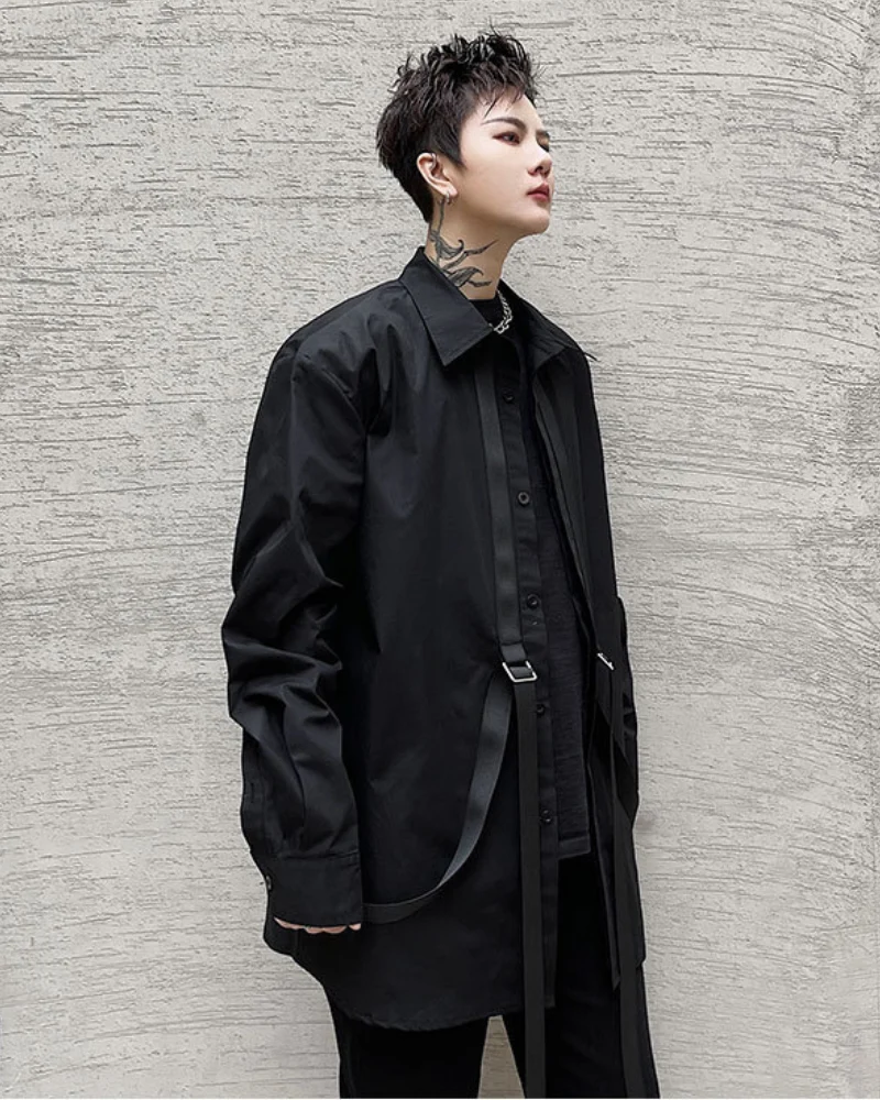 Streetwear Summer Ribbon Loose Fit Shirt