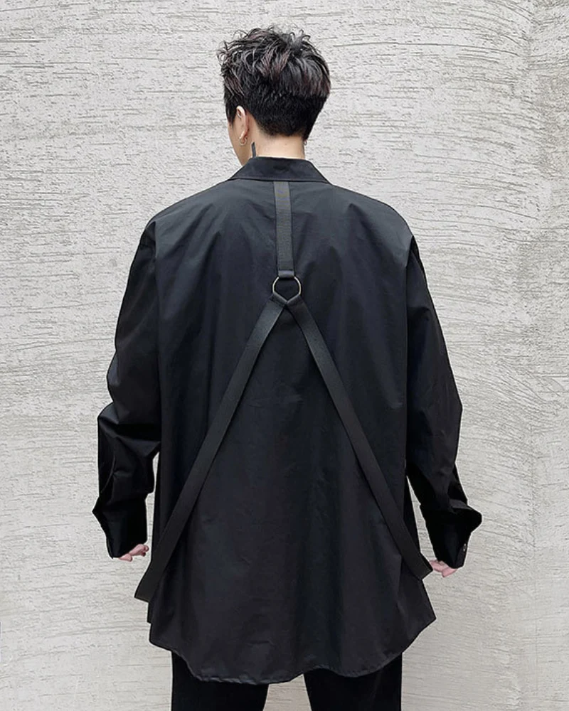 Streetwear Summer Ribbon Loose Fit Shirt