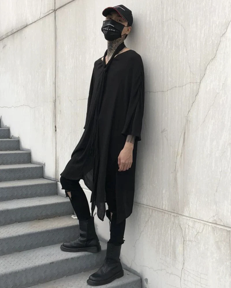 Darkwear Summer Personality Long Light T-Shirt