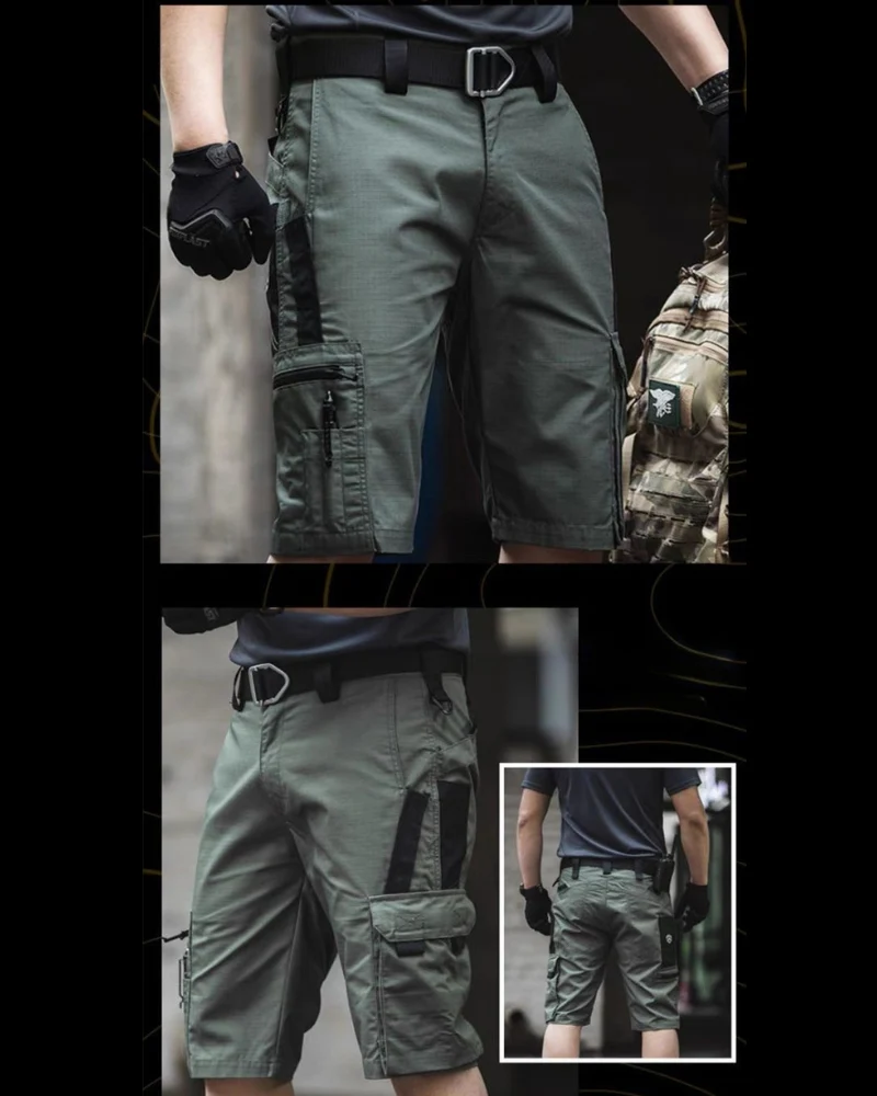 Outdoor Quick-Drying Tactical Cargo Shorts