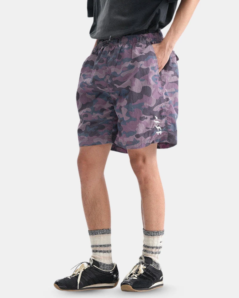 Outdoor Leopard Camo Cycling Hiking Shorts