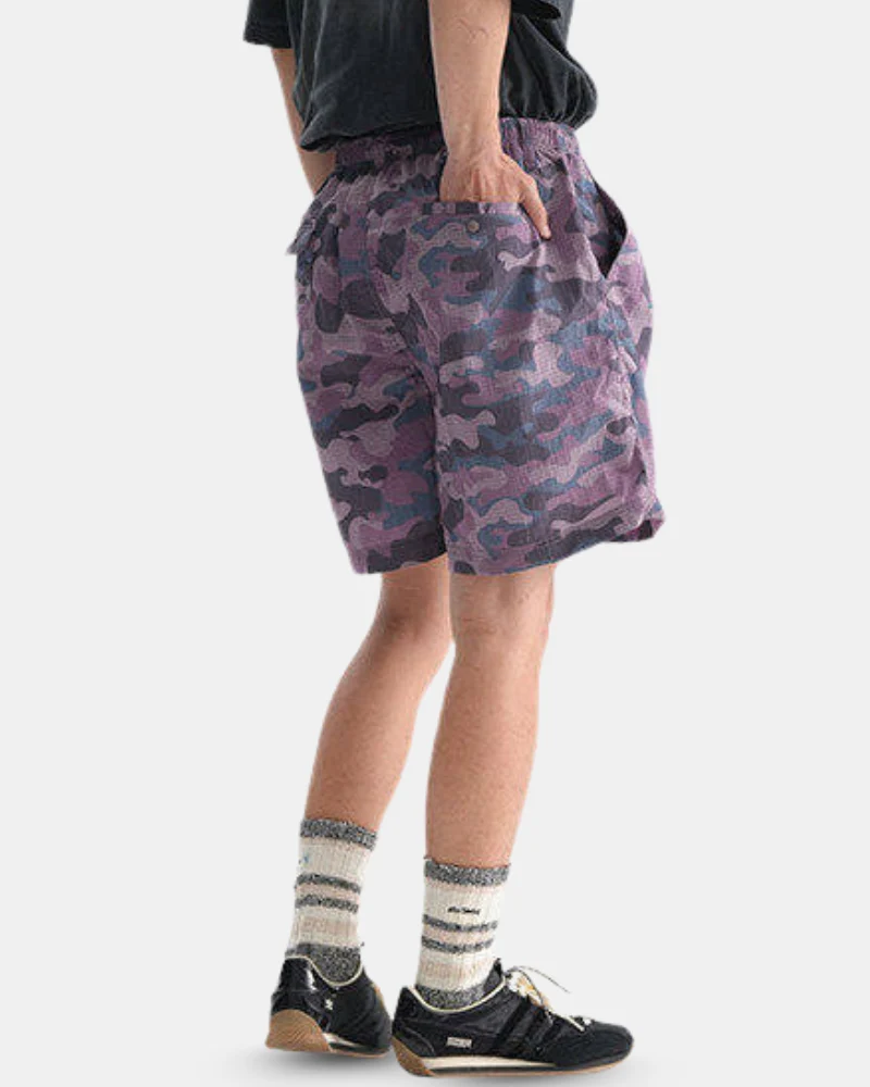 Outdoor Leopard Camo Cycling Hiking Shorts