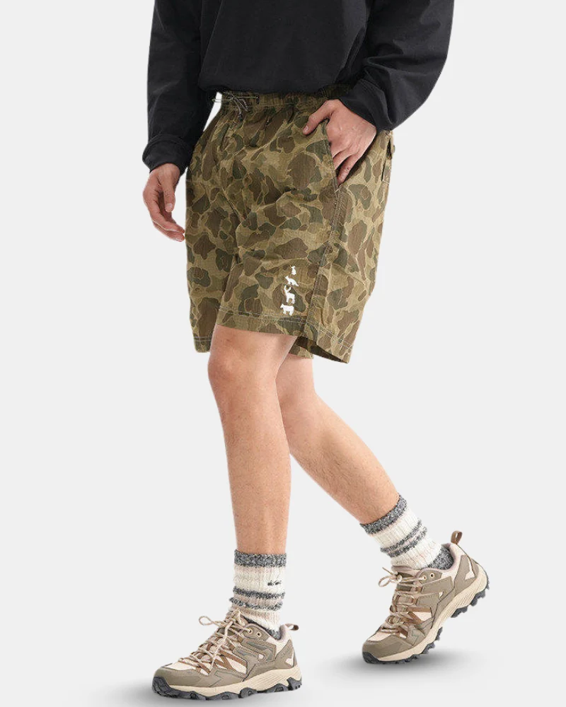 Outdoor Leopard Camo Cycling Hiking Shorts