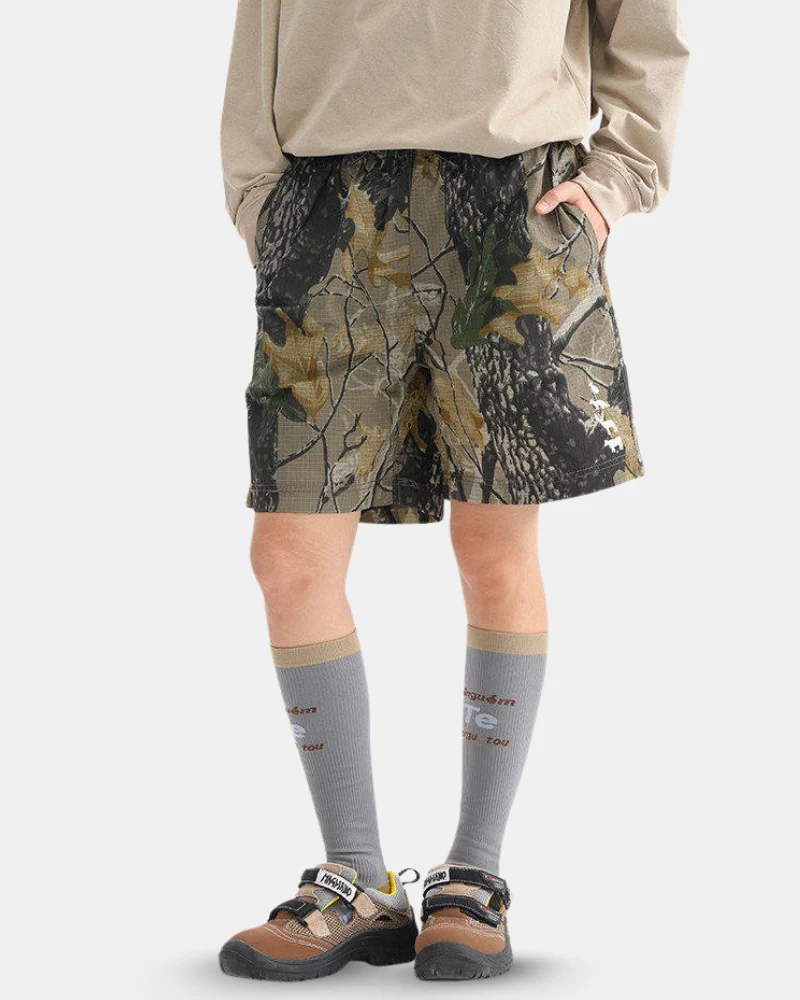 Outdoor Leopard Camo Cycling Hiking Shorts