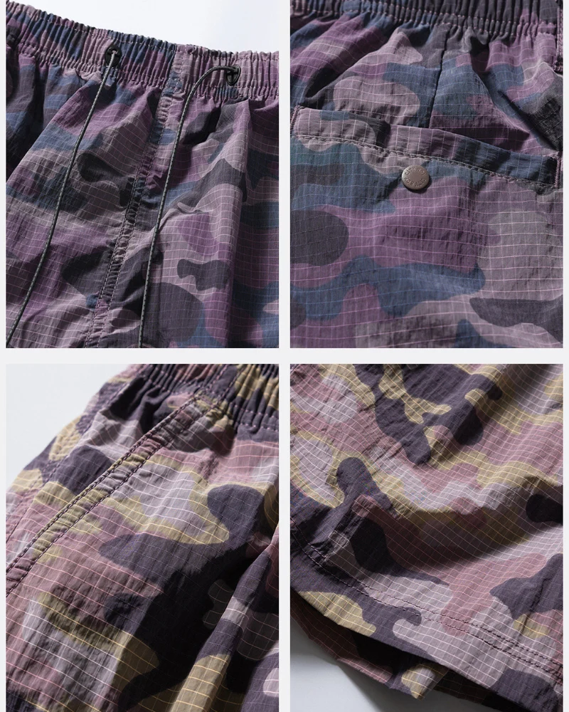 Outdoor Leopard Camo Cycling Hiking Shorts