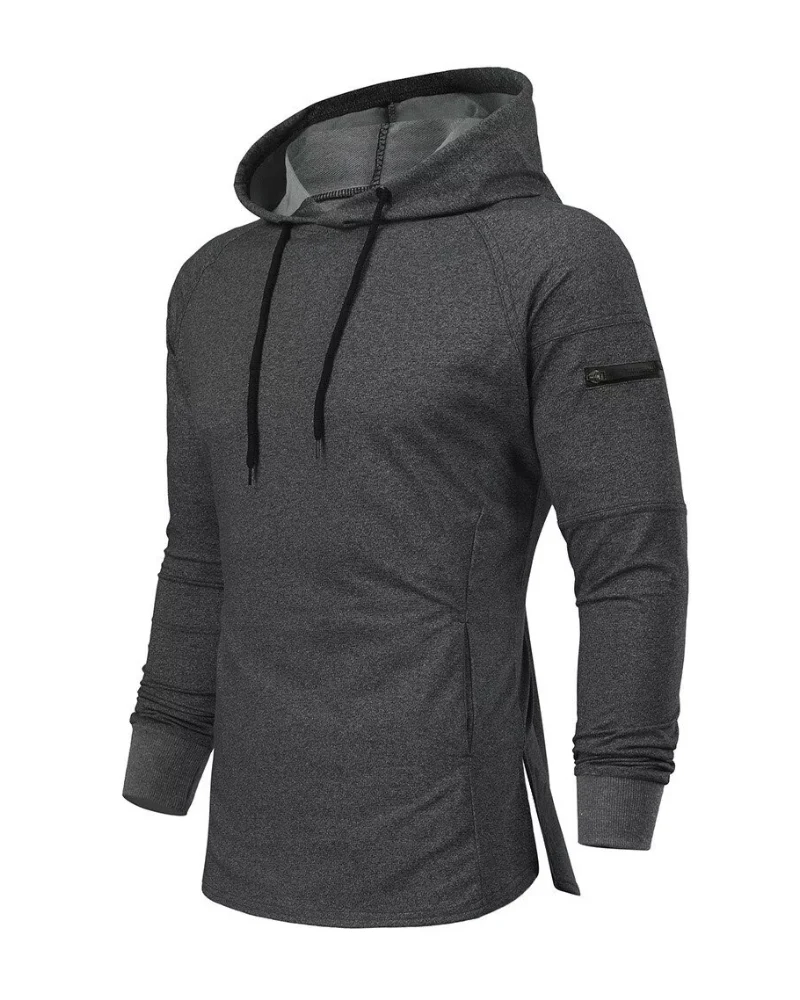Techwear Drawstring Men hoodie Sweatshirt