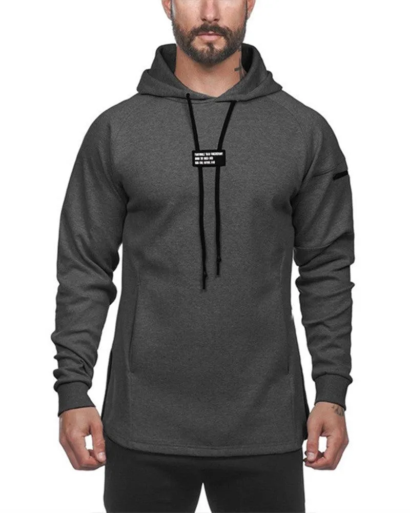 Techwear Drawstring Men hoodie Sweatshirt