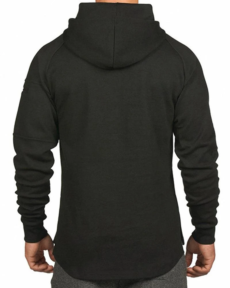 Techwear Drawstring Men hoodie Sweatshirt