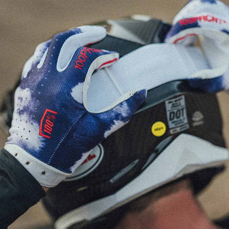ITRACK Gloves Blue/White