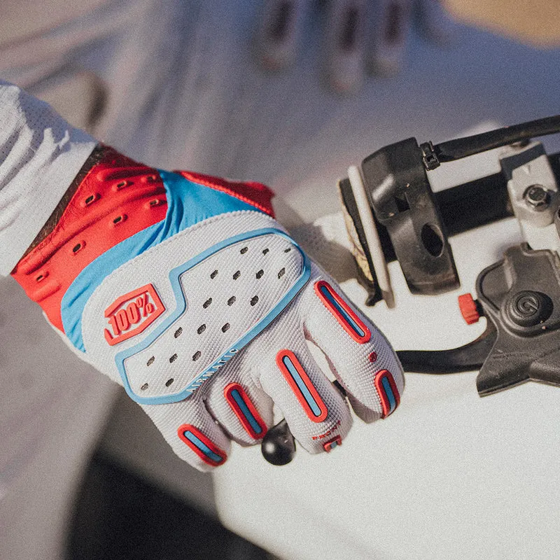 AIRMATIC 2 Gloves Red/White/Blue