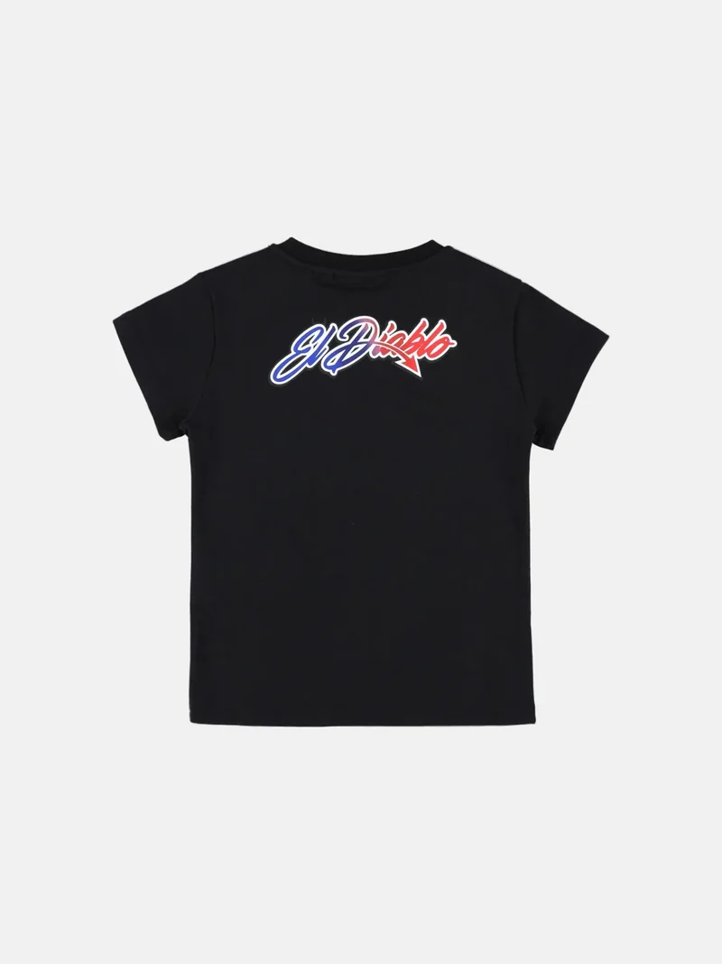 FQ20 CAMISETA NINOS CYBER 20 NEGRO