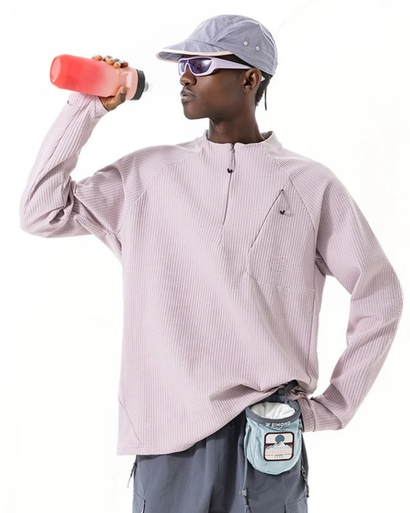 Outdoor Lightweight Quick-Dry Unisex Long-Sleeve T-Shirt