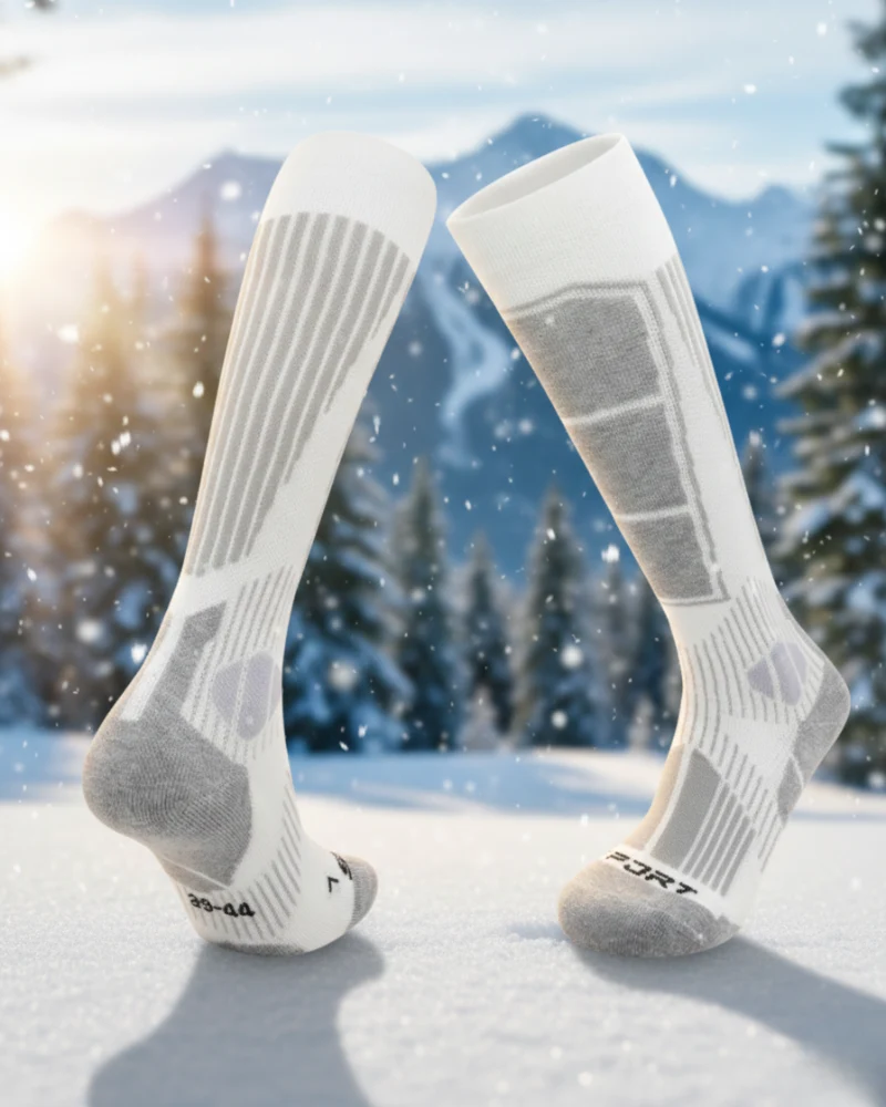 Ski Wear Winter Professional Unisex Wool Ski & Snow Socks