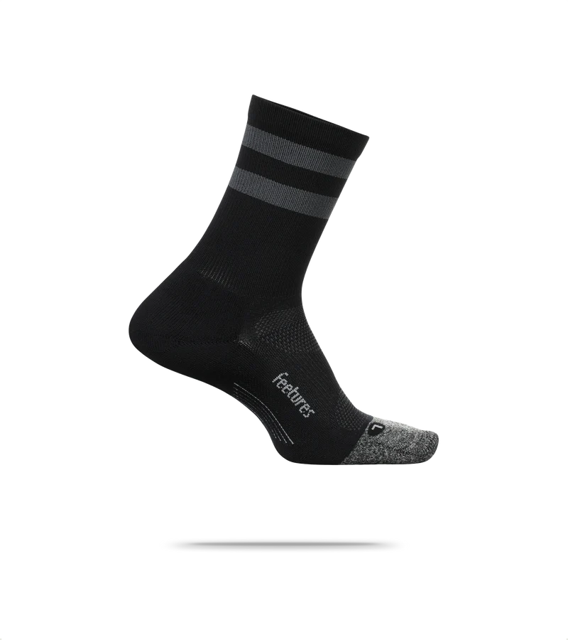 Elite Light Cushion Mini Crew Running Socks