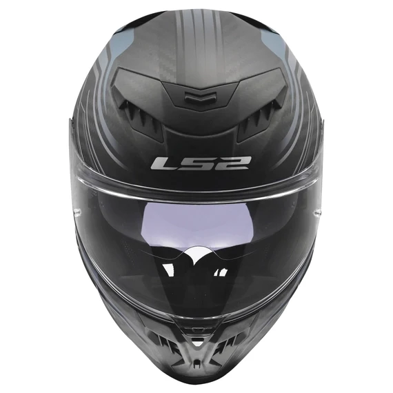 LS2 FF807 DRAGON SUBIC CASCO DE MOTO AZUL PETROLEO AZUL