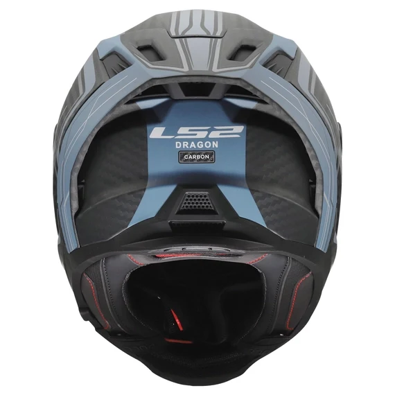 LS2 FF807 DRAGON SUBIC CASCO DE MOTO AZUL PETROLEO AZUL