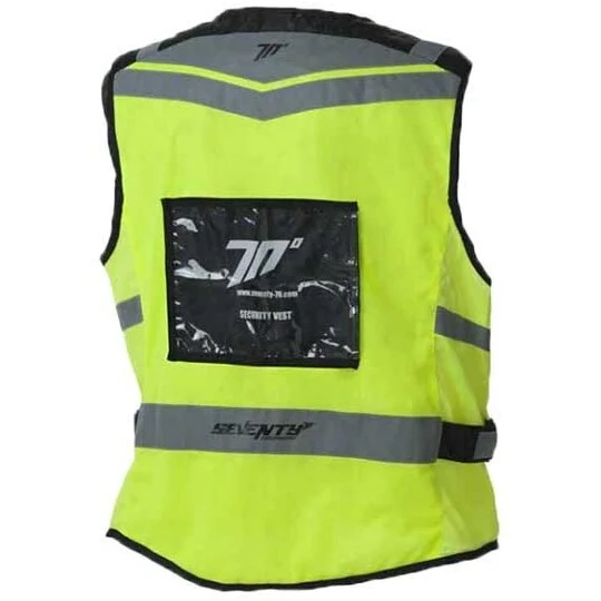 SEVENTY DEGREES SD-S2 CHALECO REFLECTANTE AMARILLO FLUOR