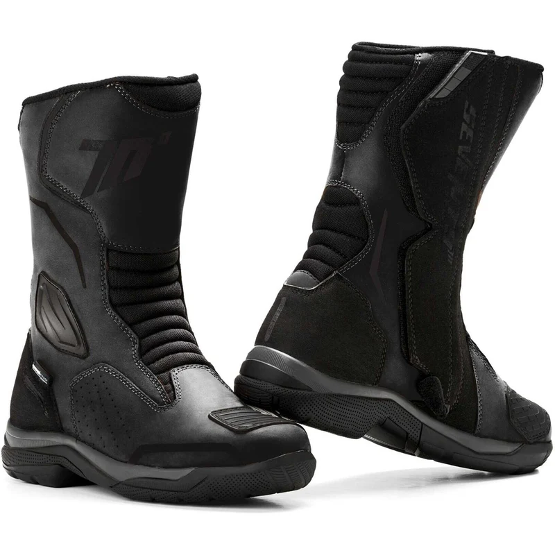 SEVENTY DEGREES SD-BT13 TURISMO BOTAS DE MOTO UNISEX NEGRO