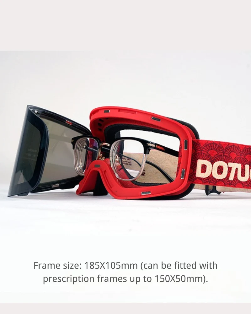 Ski Wear Double-Layer Ski & Snowboard Goggles