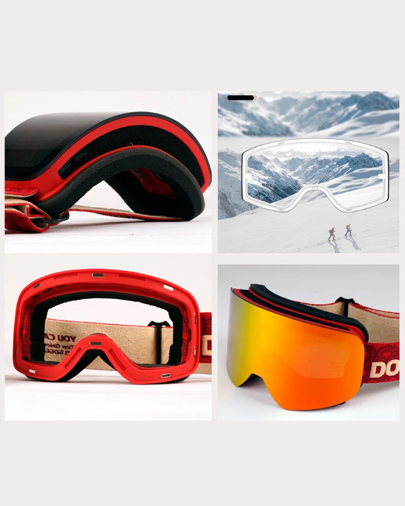 Ski Wear Double-Layer Ski & Snowboard Goggles
