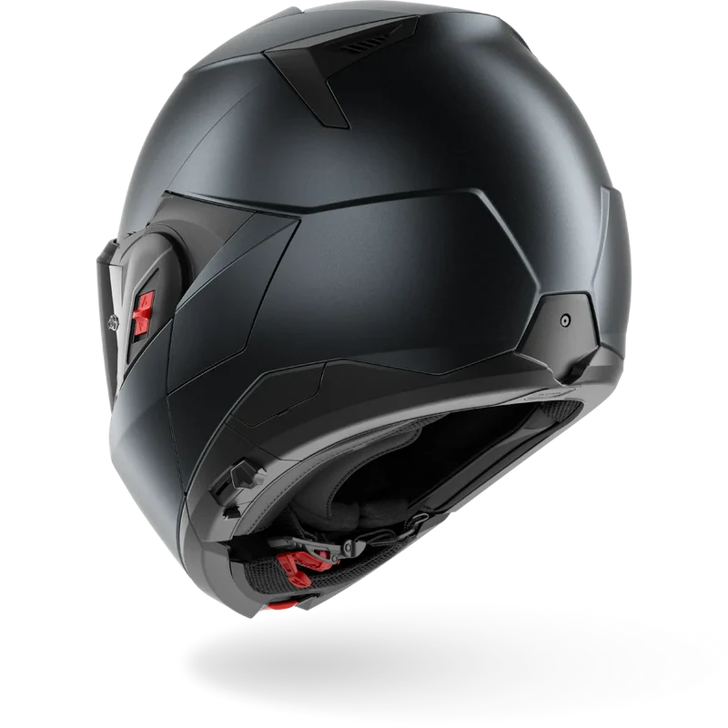 SHARK OXO Dark Shadow Modular Casco de Moto Estera de acero azul mate