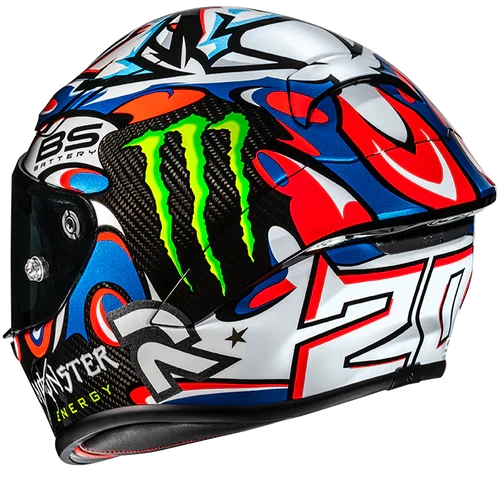 HJC RPHA 1 V2 CARBON QUARTARARO LE MANS 3 CASCO INTEGRAL