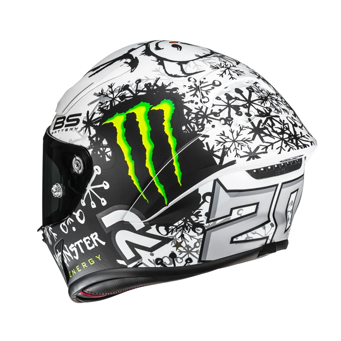 HJC RPHA 1 V2 SNOW DIABLO MC10SF CASCO INTEGRAL DE MOTO