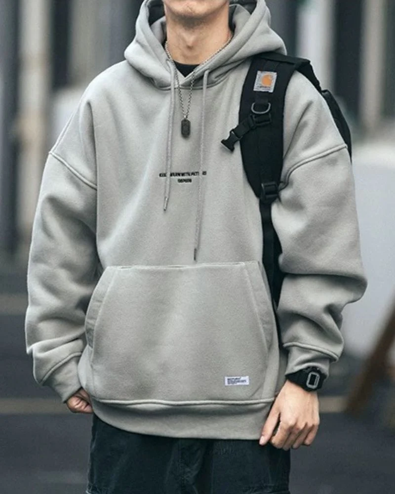 Street Wear Thick Oversize Hoodie