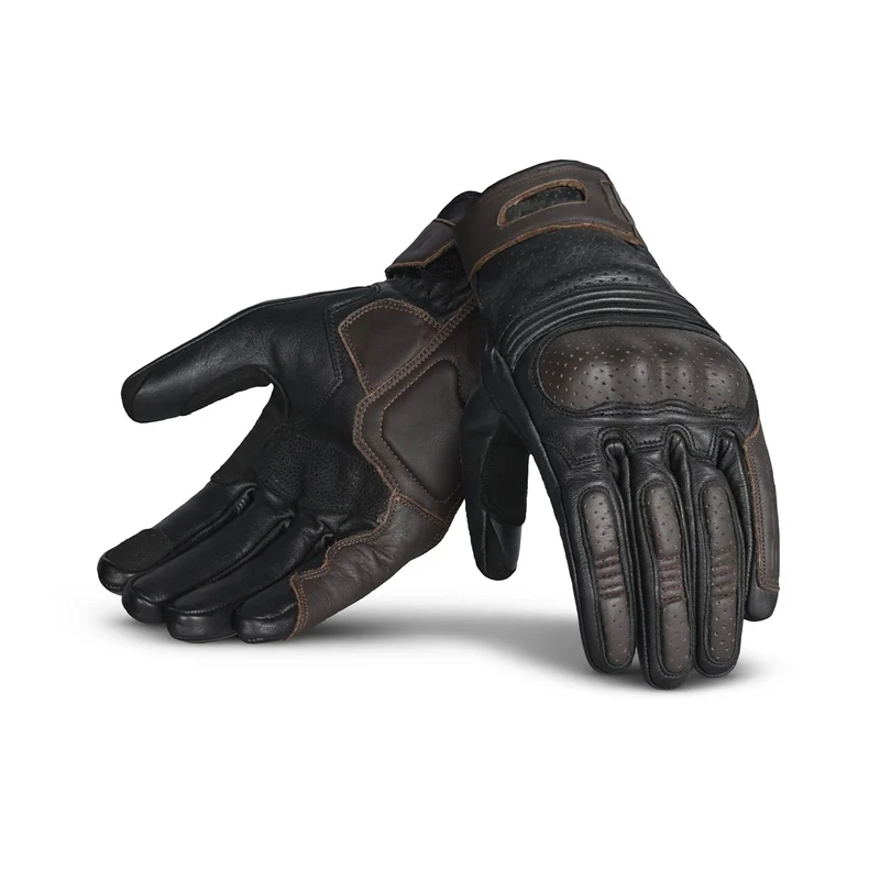 BELA RUSH LADY GUANTES DE MOTO PIEL MARRÓN