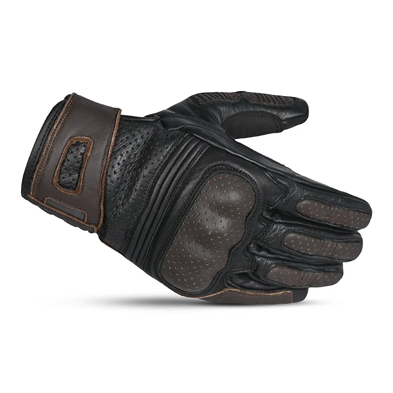 BELA RUSH LADY GUANTES DE MOTO PIEL MARRÓN