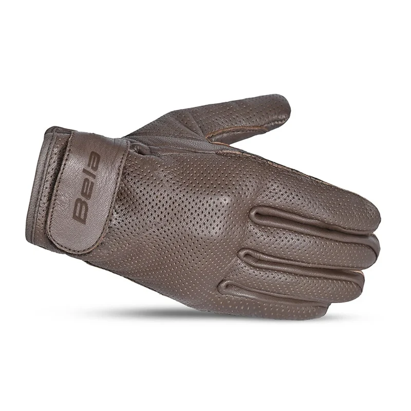 BELA CAFÉ AIR GUANTES DE MOTO PIEL MUJER MARRÓN
