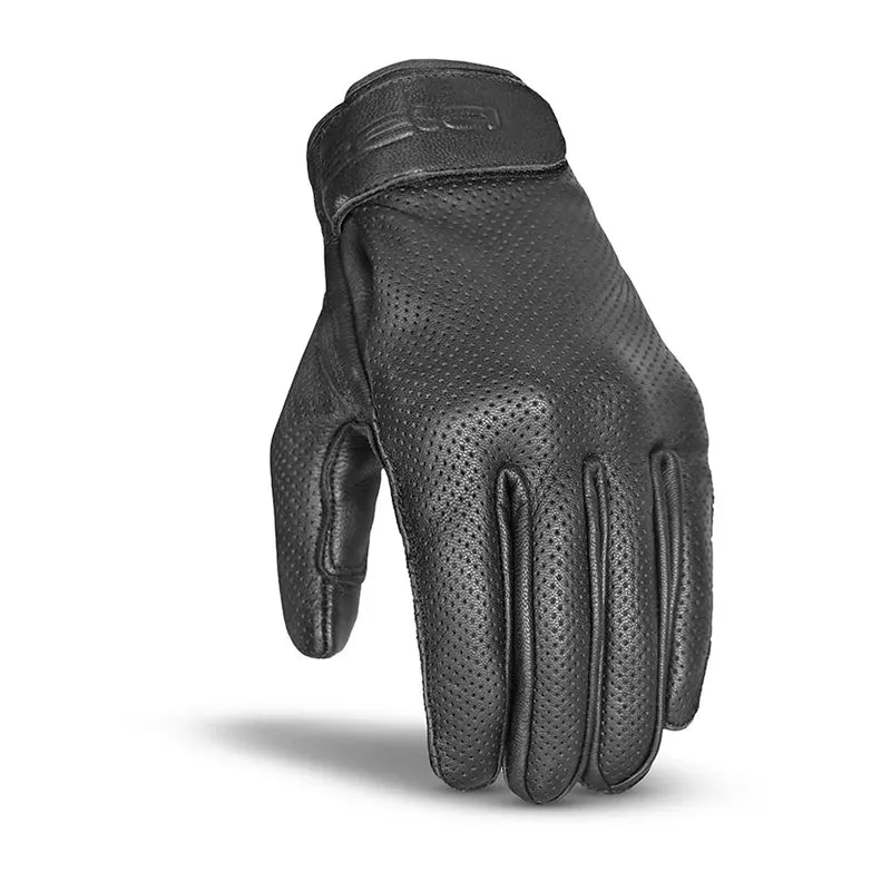 BELA CAFÉ AIR GUANTES DE MOTO PIEL MUJER NEGRO
