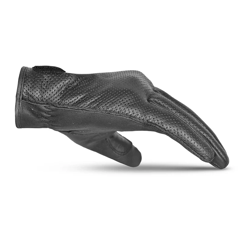 BELA CAFÉ AIR GUANTES DE MOTO PIEL MUJER NEGRO