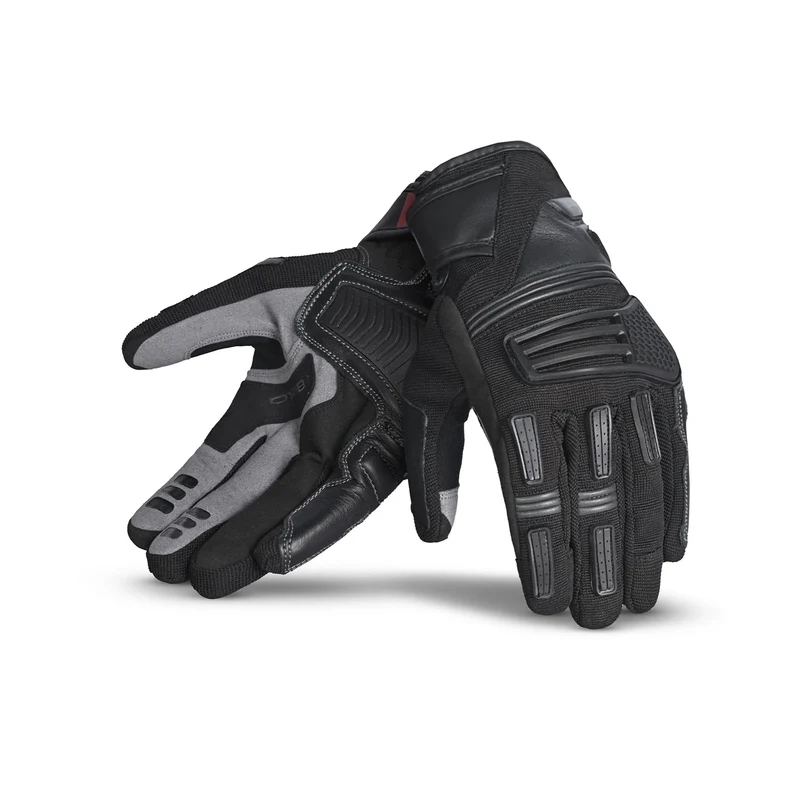 BELA ARIZON MAN GUANTES DE MOTO TEXTIL NEGRO GRIS