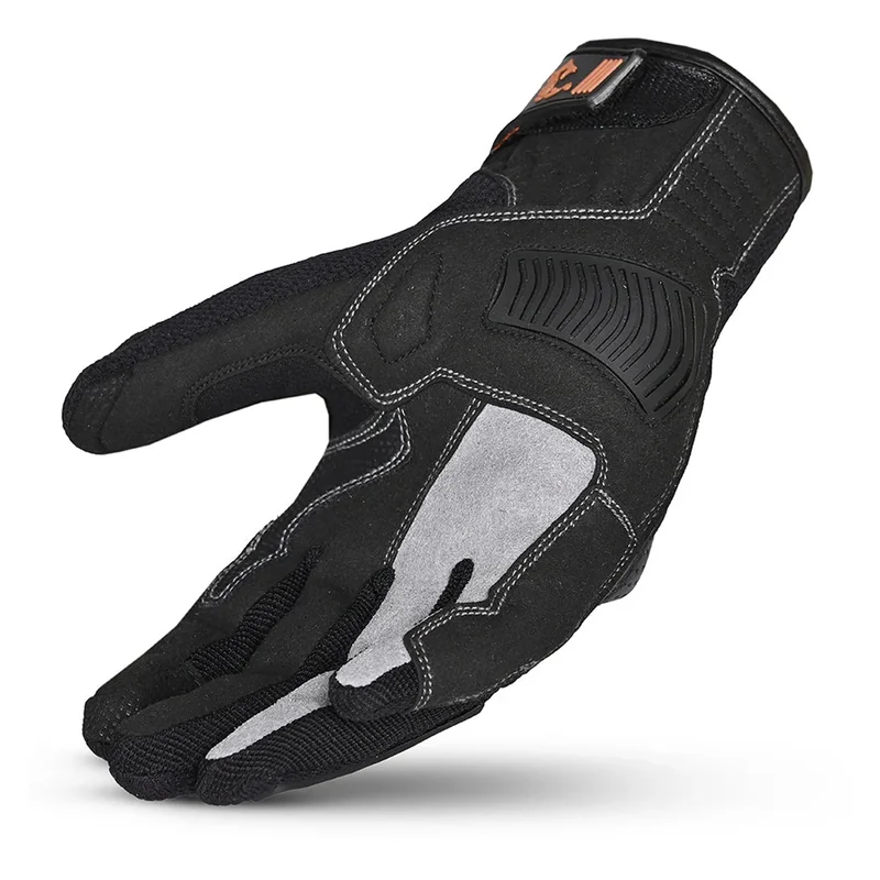 BELA DRIFT GUANTES DE MOTO TEXTIL NEGRO NARANJA