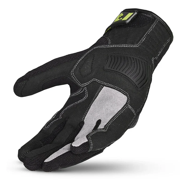 BELA DRIFT GUANTES DE MOTO TEXTIL NEGRO AMARILLO FLUO